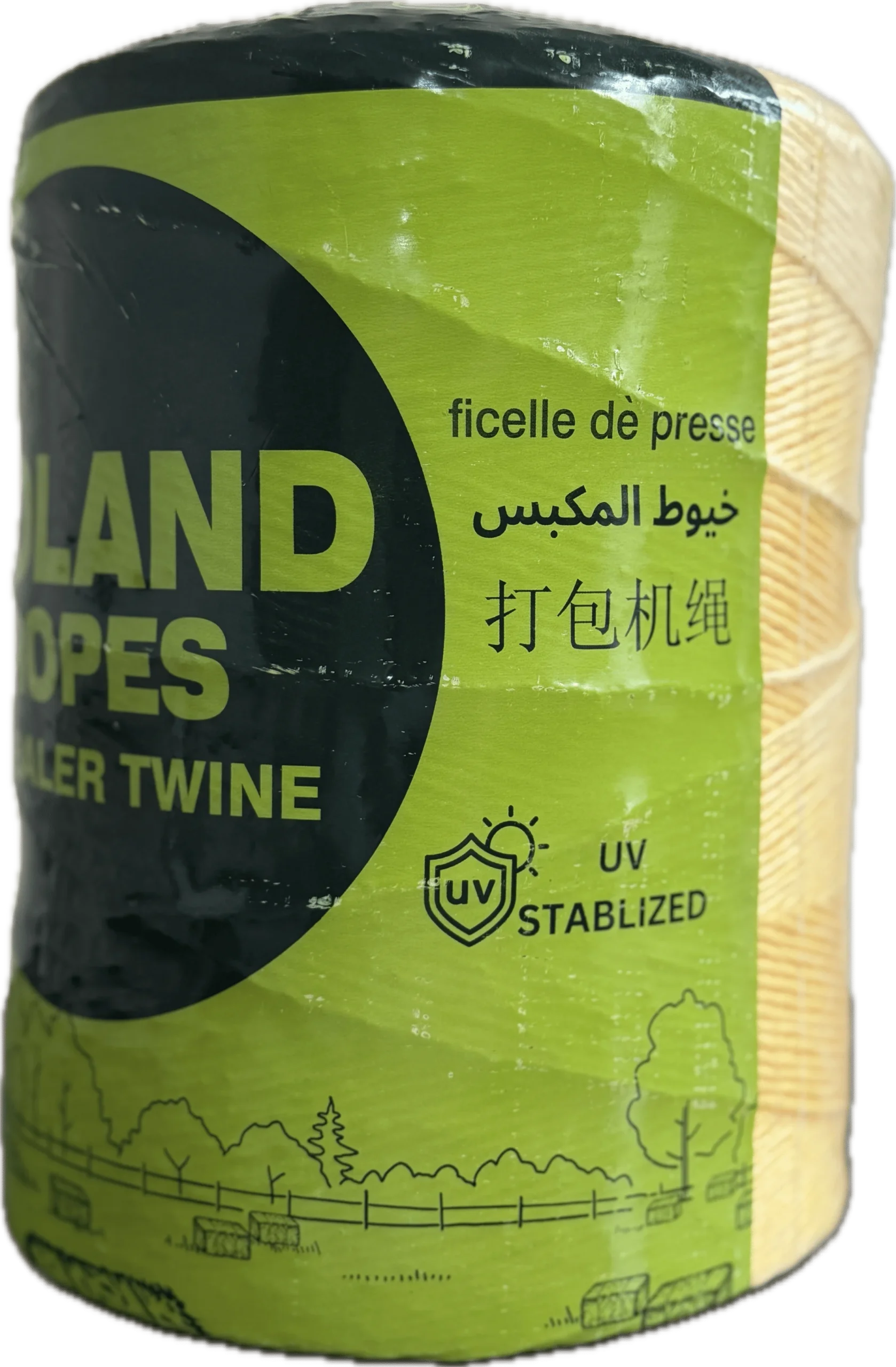 Each baler twine is crafted to meet international quality standards, delivering unmatched performance in both domestic and global markets. This commitment to quality guarantee's reliability, no matter the scale or scope of your baling operations.